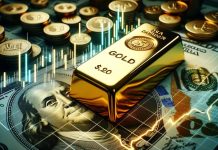 Giá vàng “bốc hơi” hơn 130 USD/oz, SPDR Gold Trust xả 8 tấn